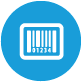 Integrated barcode/ QR code