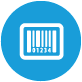 Integrierter Barcode/ QR-Code